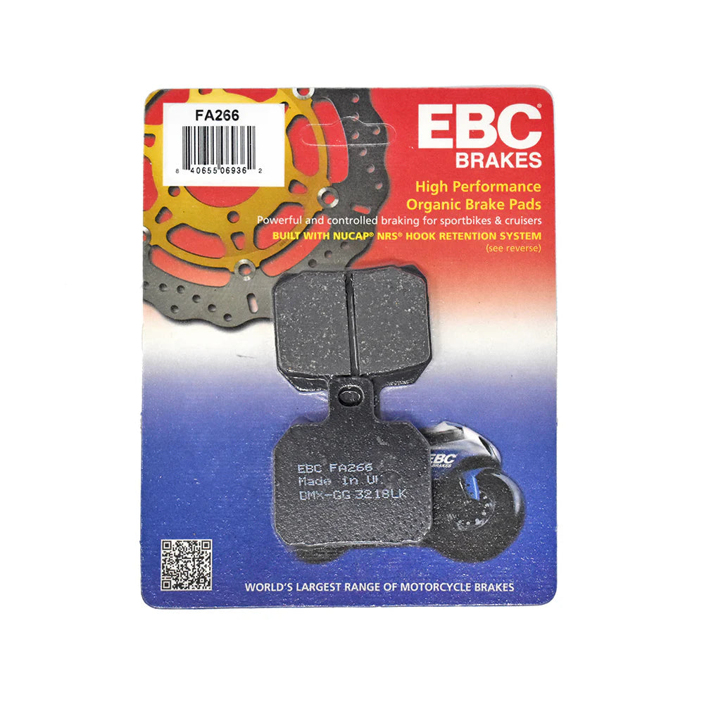SIDECAR BRAKE PAD SET - EBC ORGANIC