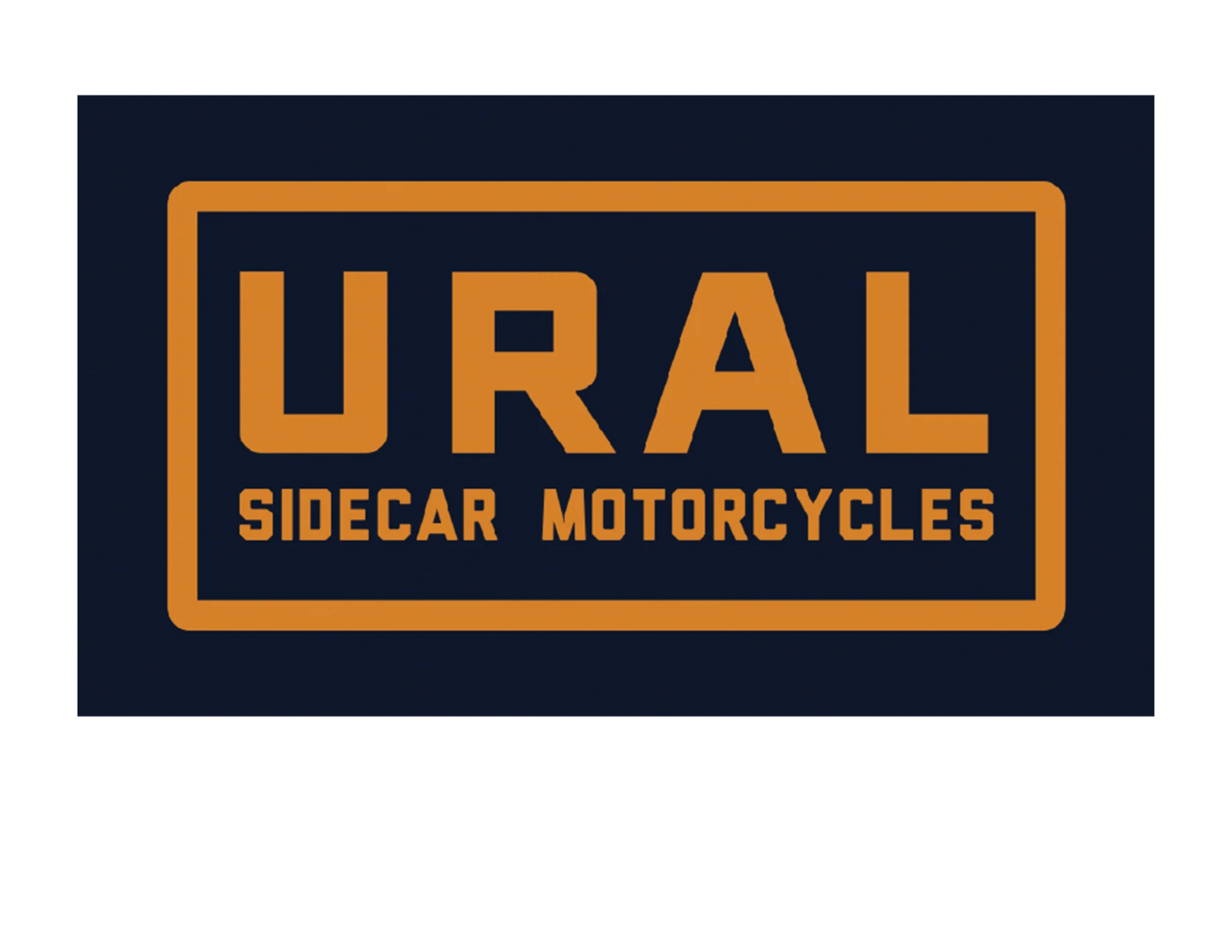 URAL TEXT BADGE HOODIE - MIDNIGHT BLUE