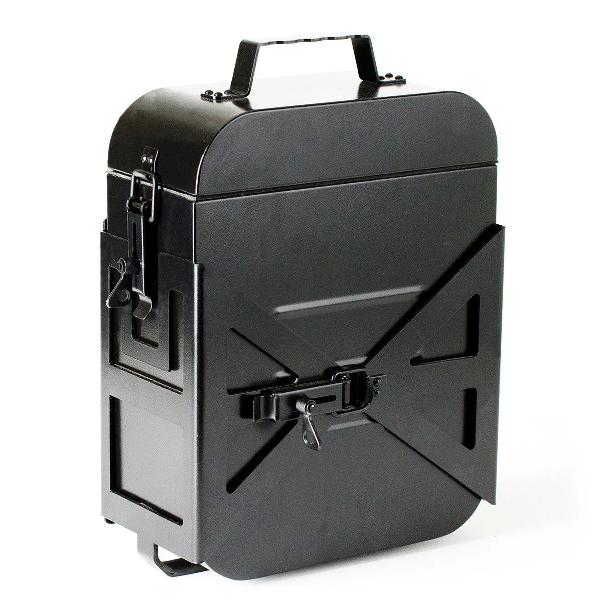 AMMO CANISTER WITH HOLDER - FLAT BLACK