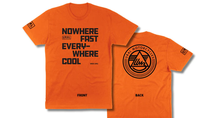 "Nowhere fast everywhere cool" T-Shirt