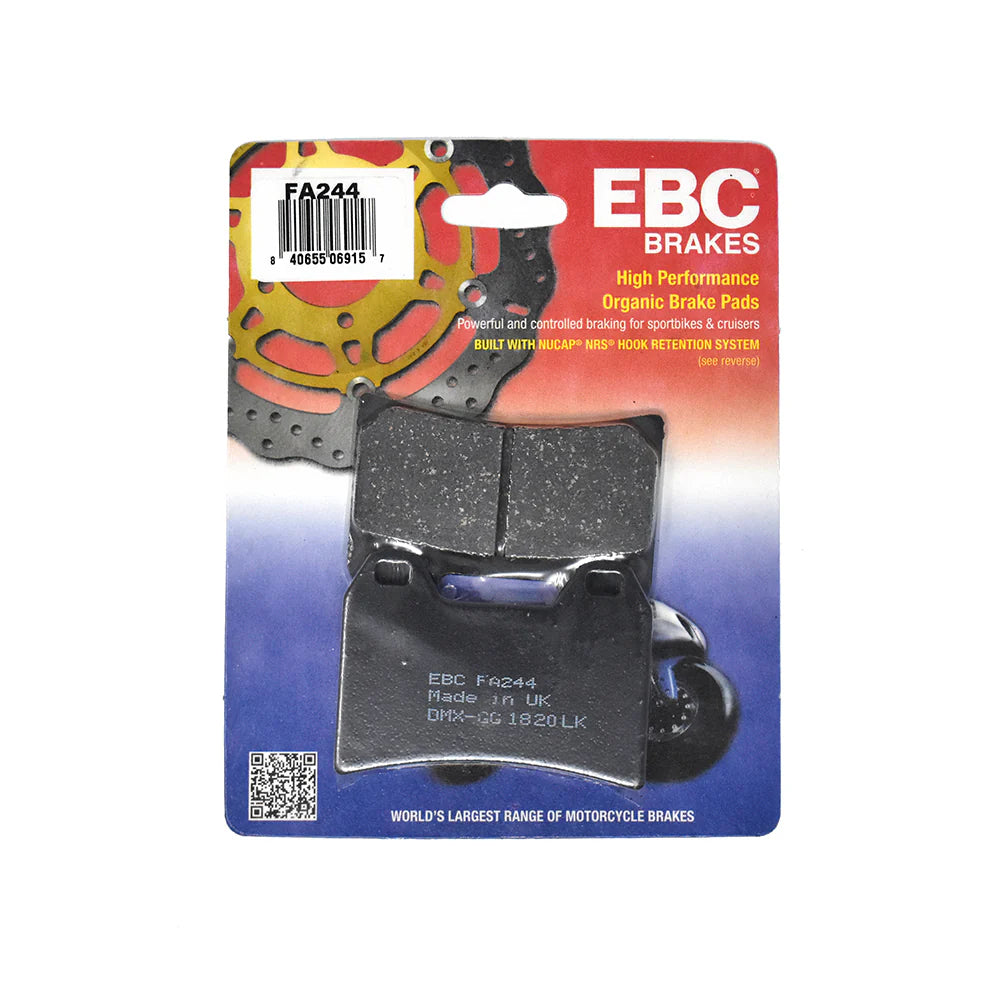 FRONT BRAKE PAD SET - EBC ORGANIC